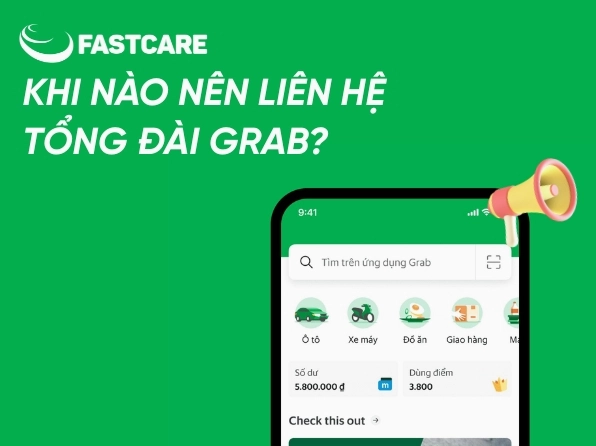 Tổng quan về dịch vụ hỗ trợ của Grab