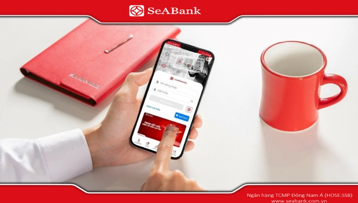 Ứng dụng SeAMobile cho phép chuyển tiền nhanh chóng 24/7