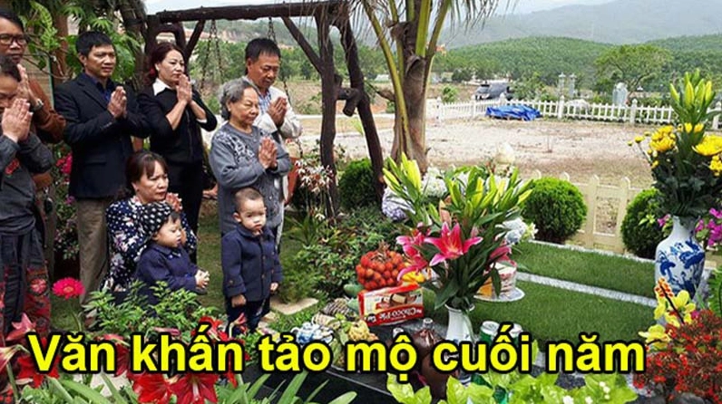 Văn khấn tảo mộ cuối năm