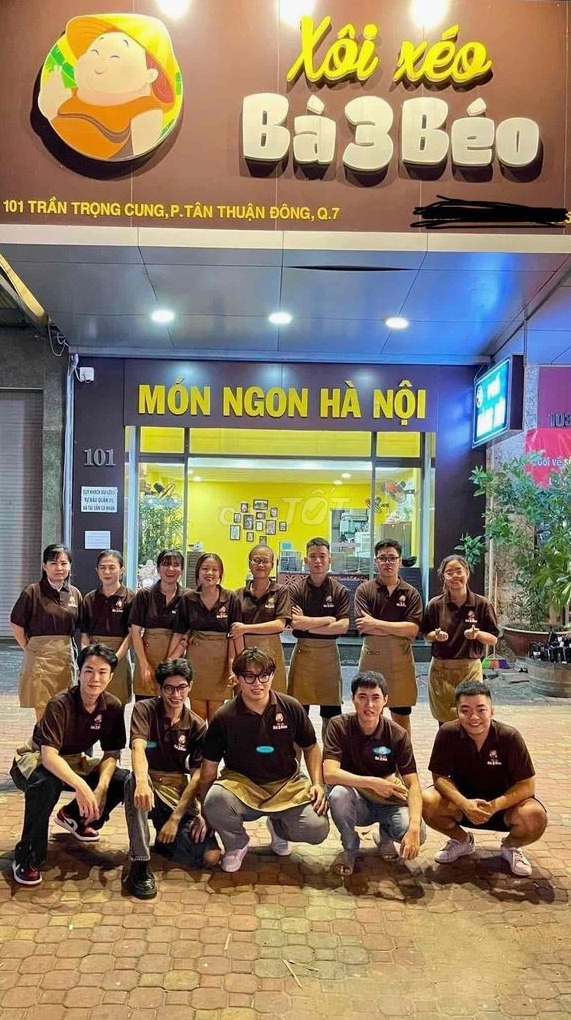 Việc làm Quận 7 Tp Hồ Chí Minh - Tuyển Phụ bếp Xôi Xéo Bà 3 Béo lương Đến 12 triệu/tháng