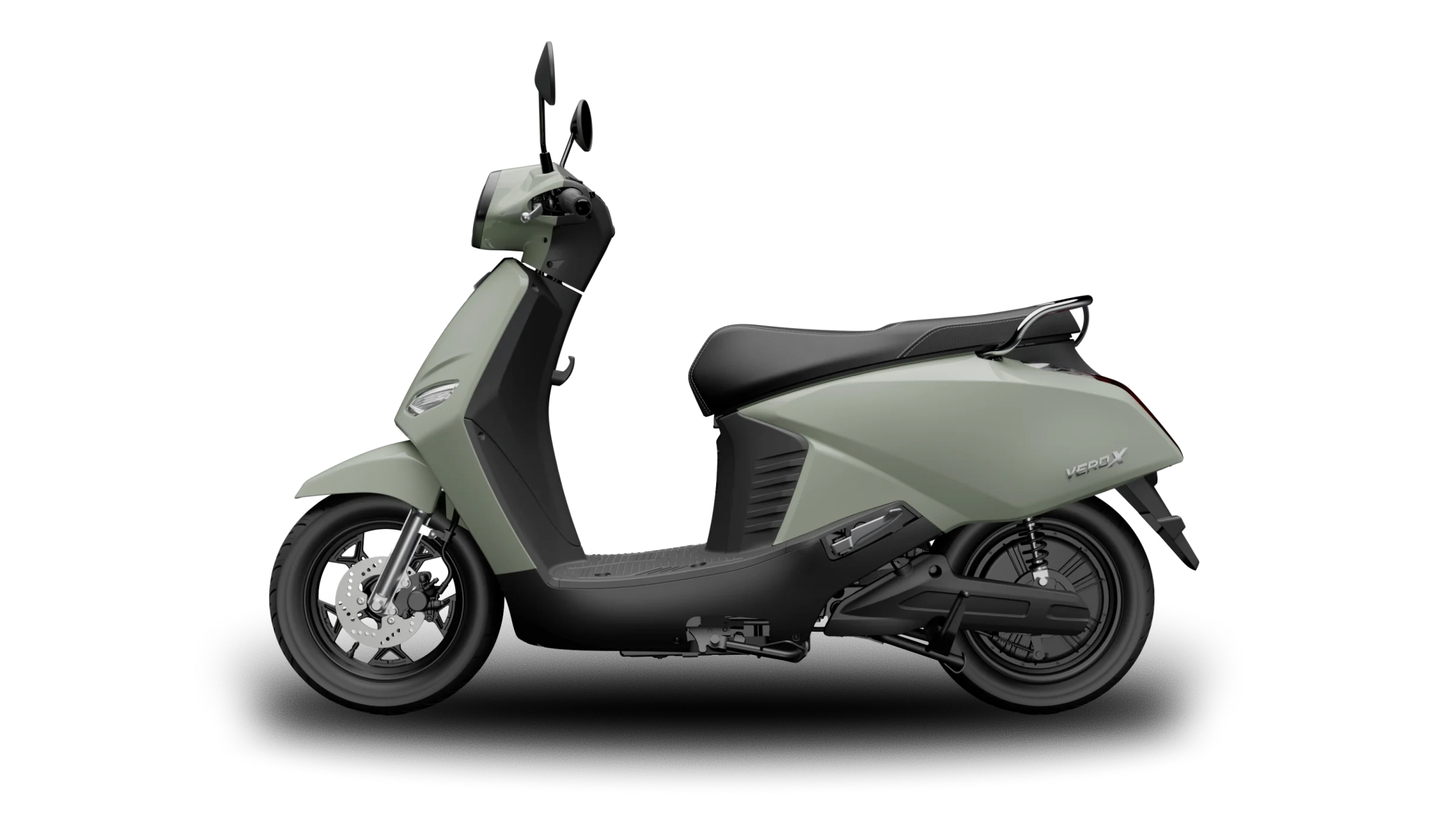 Xe máy điện VinFast Vero X màu xanh rêu