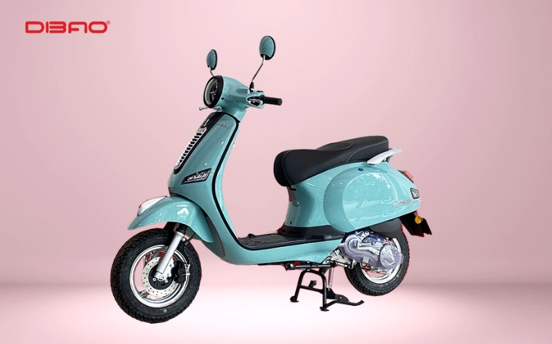 Xe máy tay ga 50cc DIBAO PANSY XS1 (Bản nâng cấp) có thiết kế mềm mại, nữ tính
