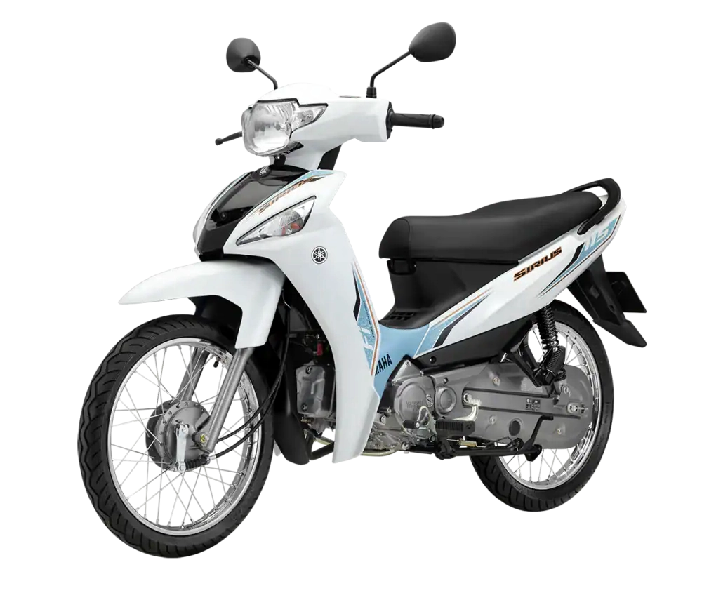 Xe máy Yamaha Sirius FI tại Yamaha Town Kim Hoàng, mẫu xe số phổ thông, vận hành bền bỉ, tiết kiệm nhiên liệu, phù hợp di chuyển hàng ngày.
