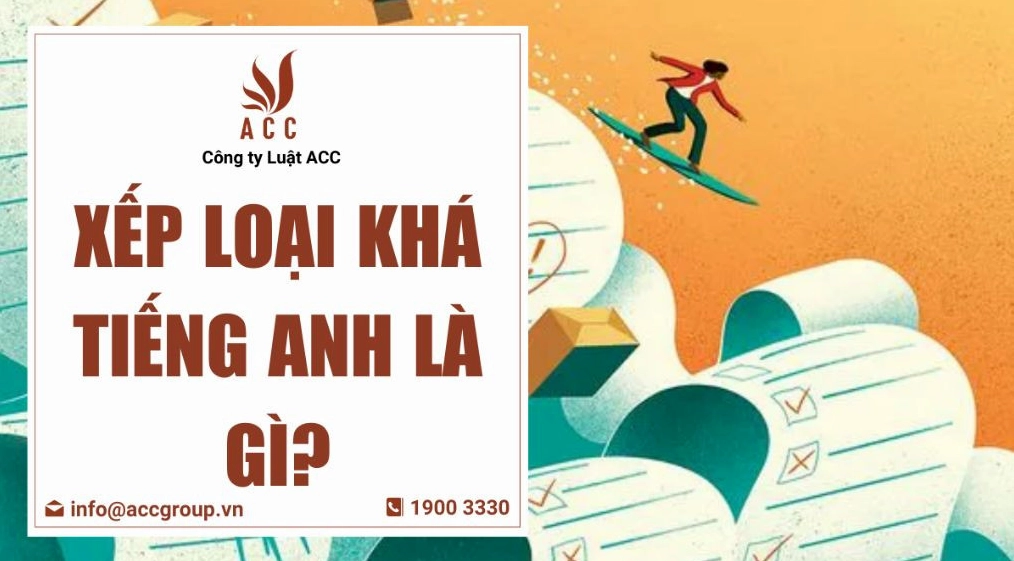 Xếp loại khá tiếng Anh là gì?