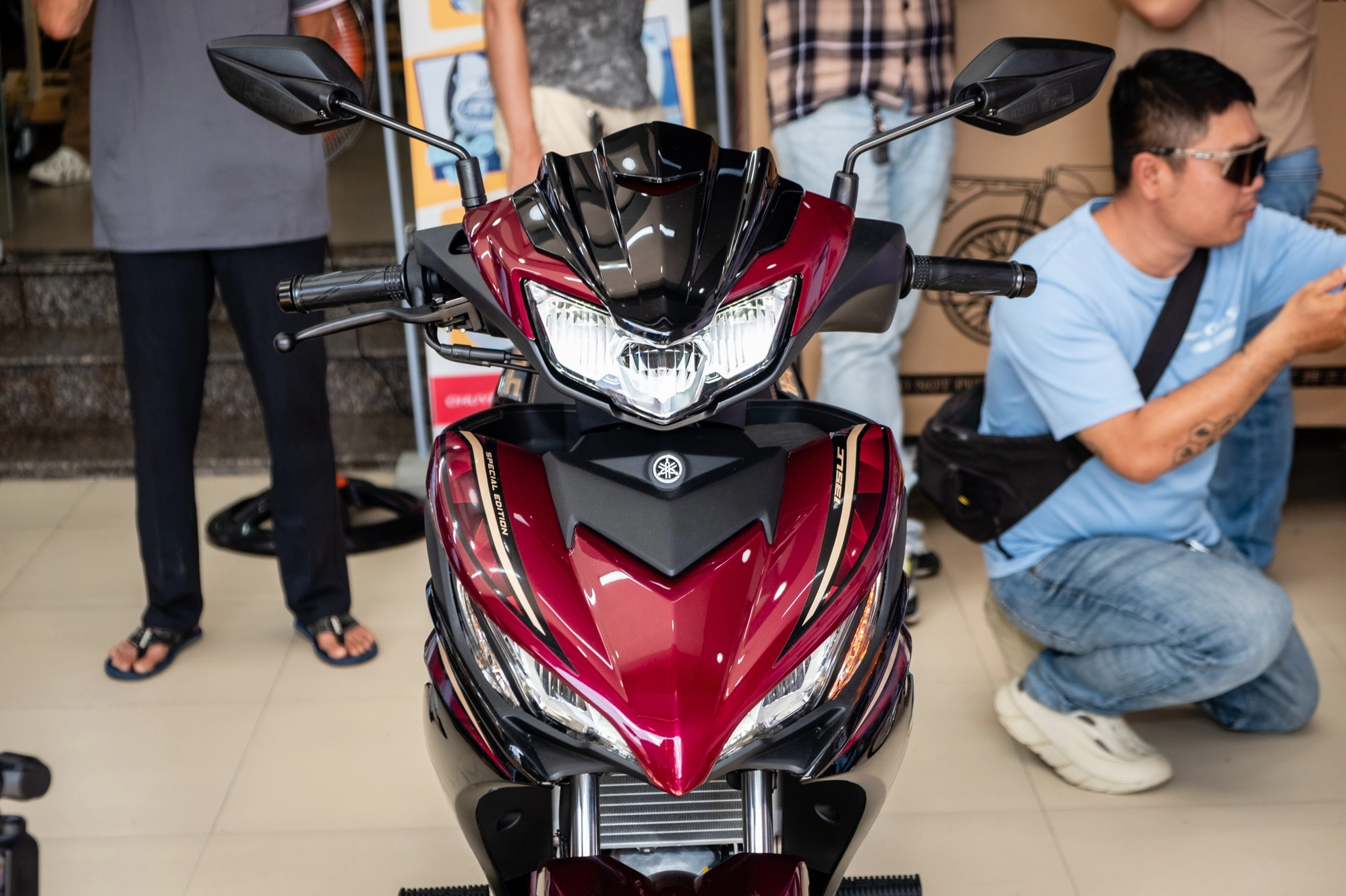 Yamaha 135LC 2025 về Việt Nam: Giá hơn 100 triệu đồng, gần giống Exciter nhưng nhập khẩu, không có ABS- Ảnh 6.