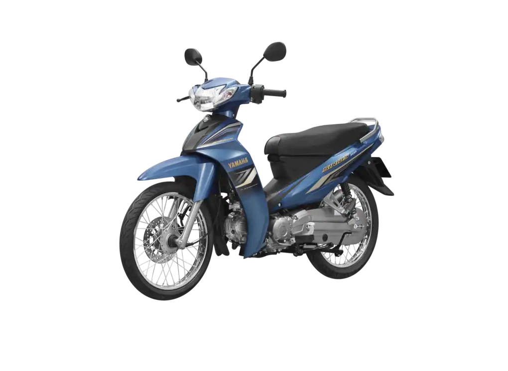 Yamaha Sirius 110 màu xanh dương bóng với phanh đĩa