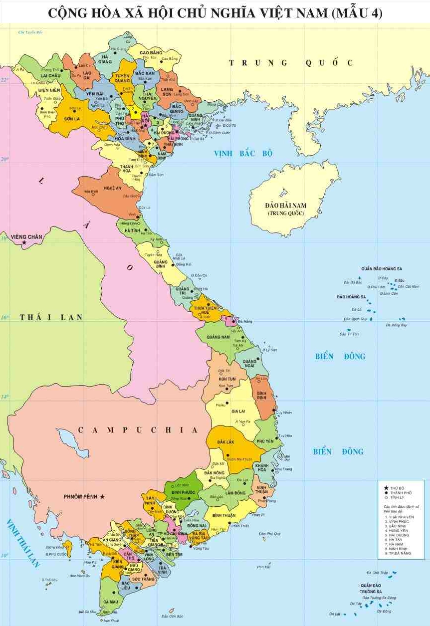 Đà Nẵng trên bản đồ Việt Nam