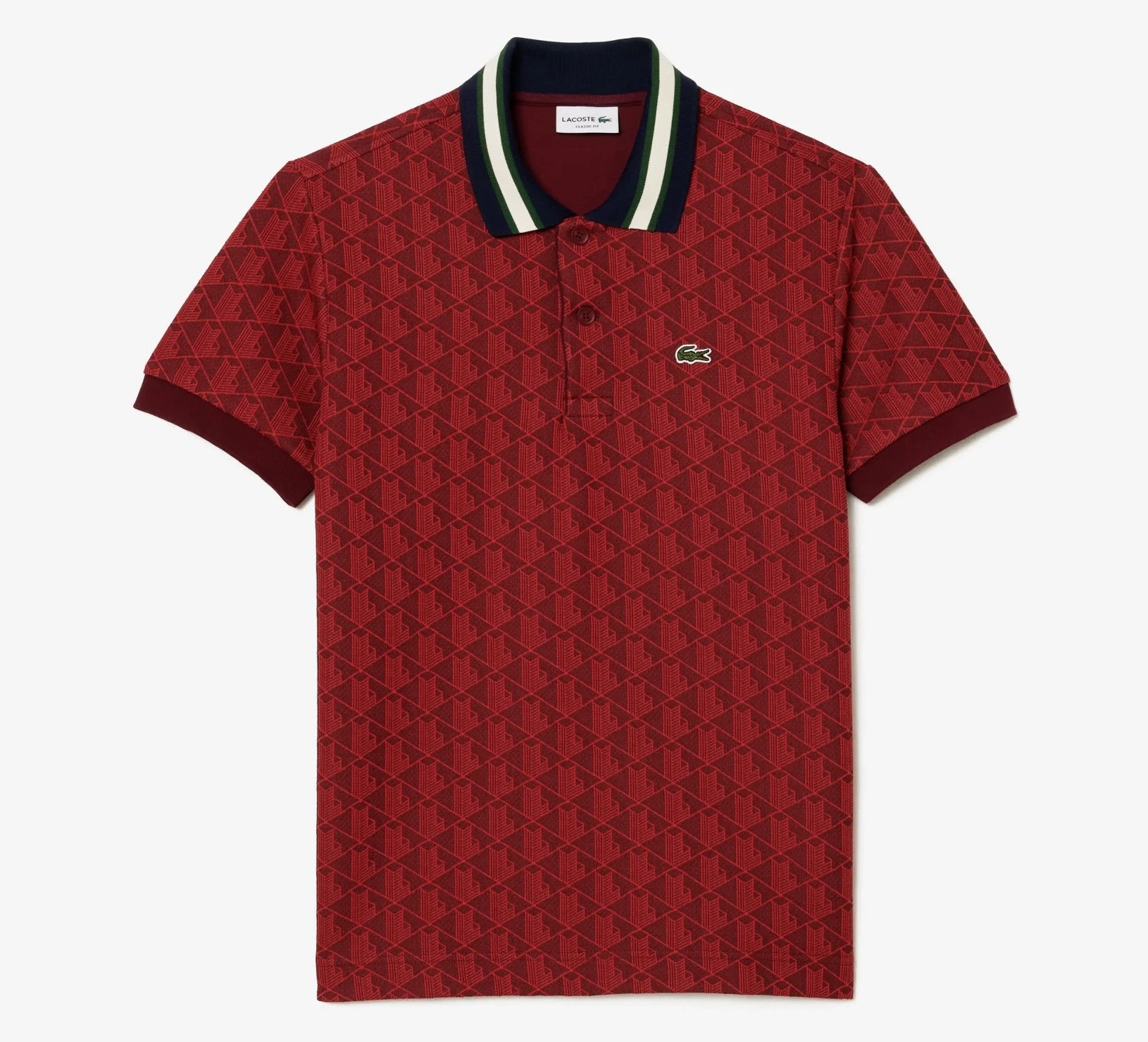Áo polo Lacoste nam với logo cá sấu đặc trưng