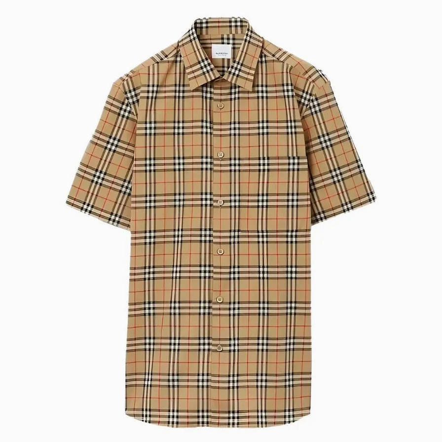 Áo sơ mi Burberry nam họa tiết Vintage Check