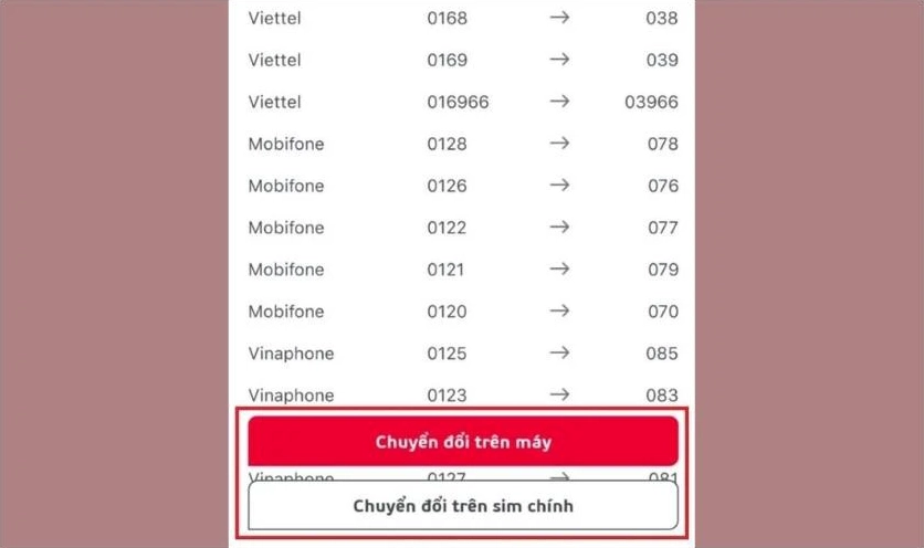 Đầu số 039 thuộc nhà mạng Viettel
