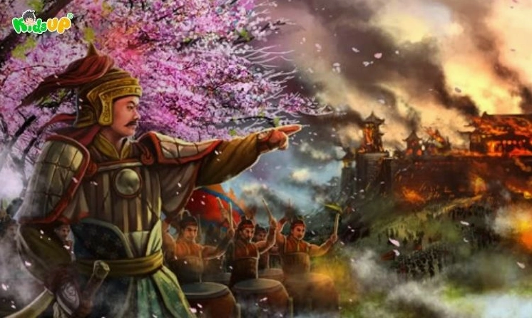 Bản đồ hành trình của nghĩa quân Tây Sơn