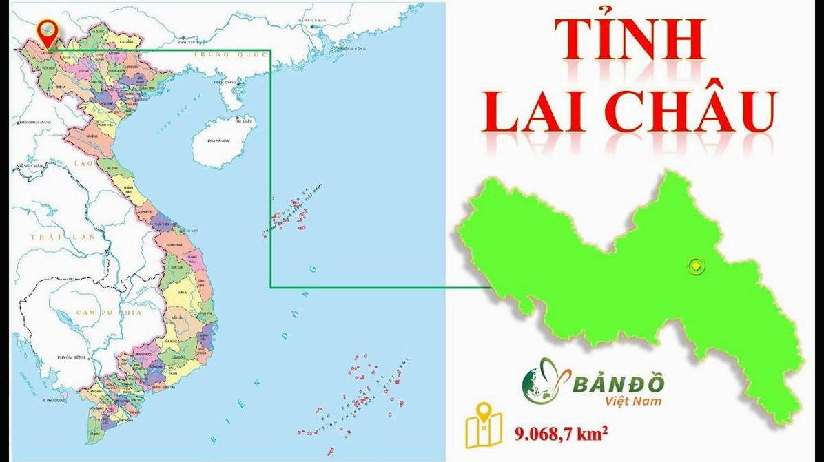 Bản đồ tỉnh Lai Châu