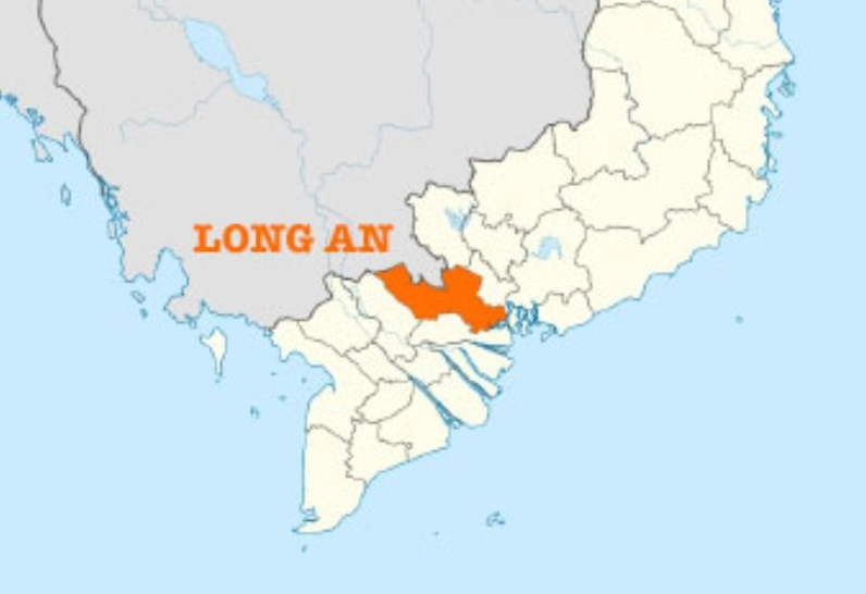 Bản đồ tỉnh Long An