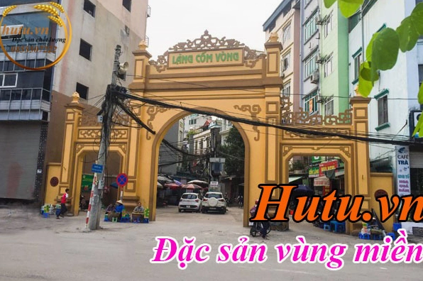 Bánh cốm và giò cốm - đặc sản làng Vòng