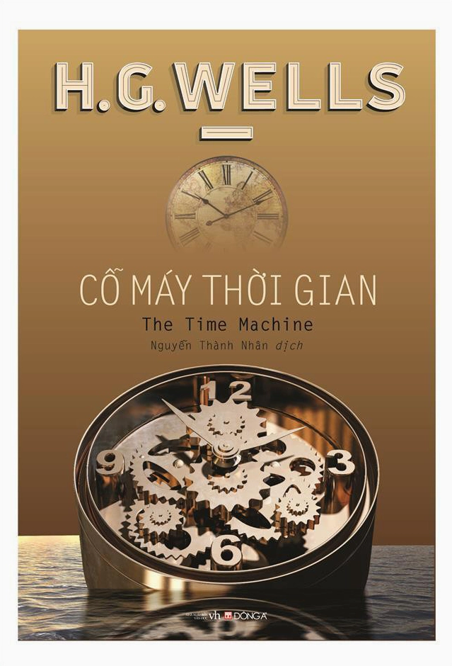 Bìa sách 'Cỗ máy thời gian' của H.G. Wells