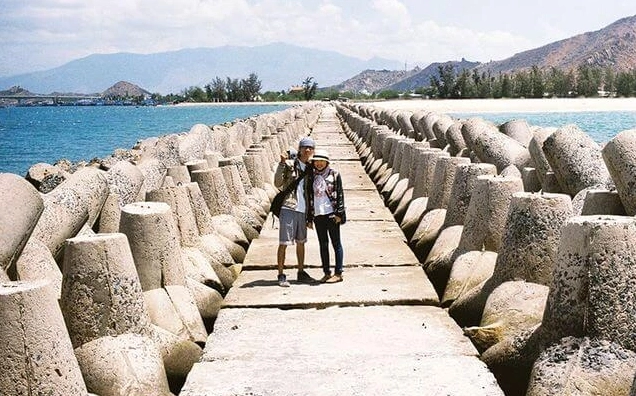 Biển Ninh Chữ thơ mộng, một trong những điểm du lịch tại Phan Rang nổi tiếng