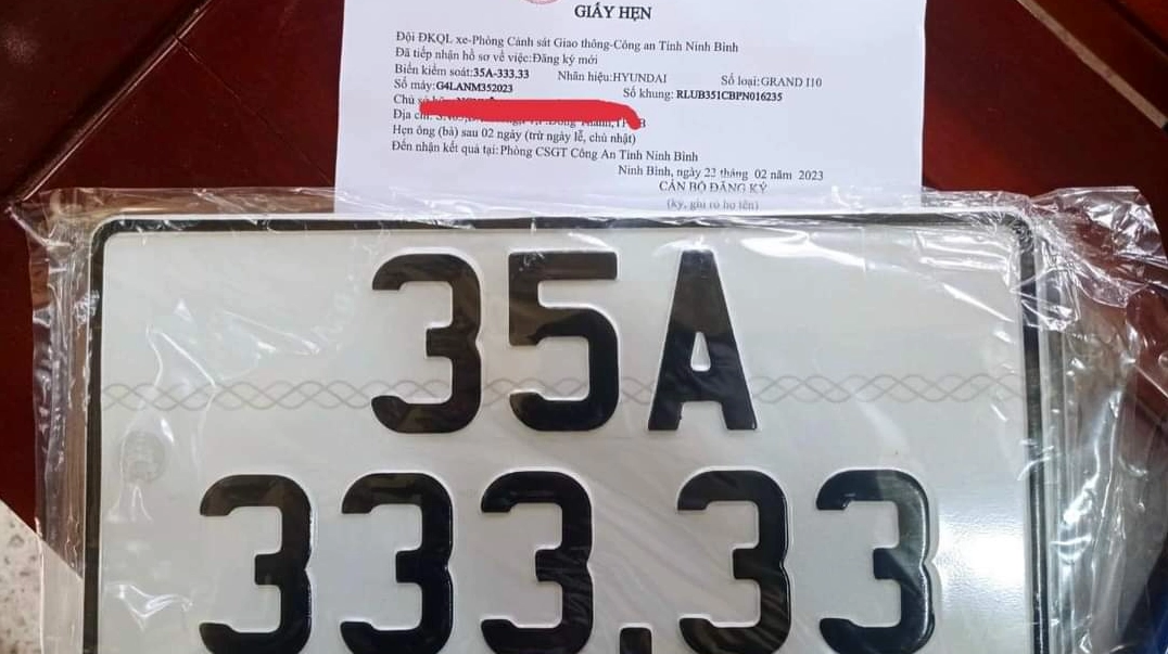 Biển số xe 35 Ninh Bình