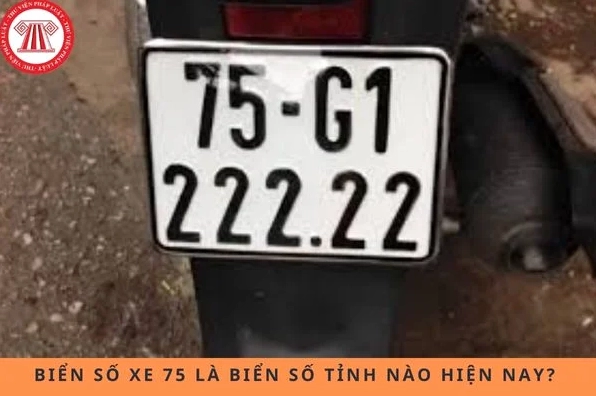 Biển số xe 75 của Thừa Thiên Huế