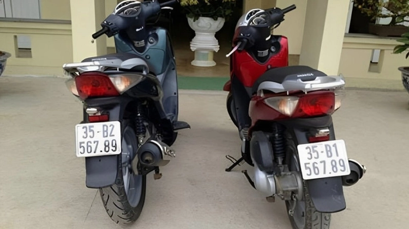 Biển số xe Ninh Bình màu trắng