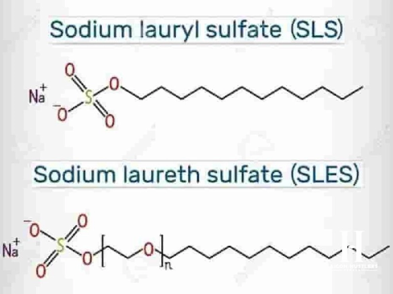 Các hoạt chất sulfate thường có trong dầu gội