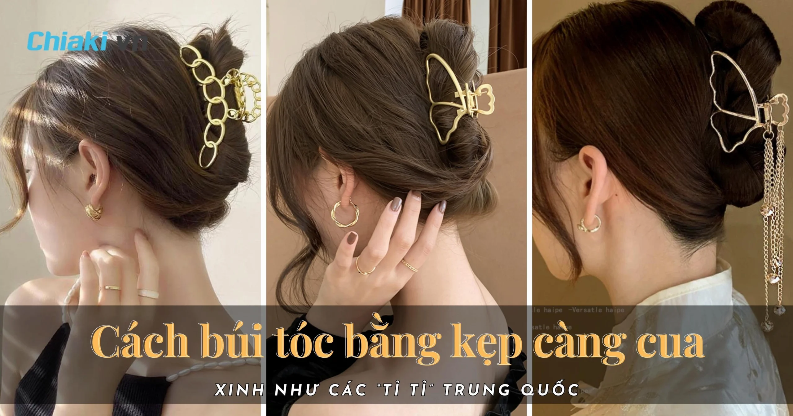 Cách kẹp tóc mái Hàn Quốc dễ thương