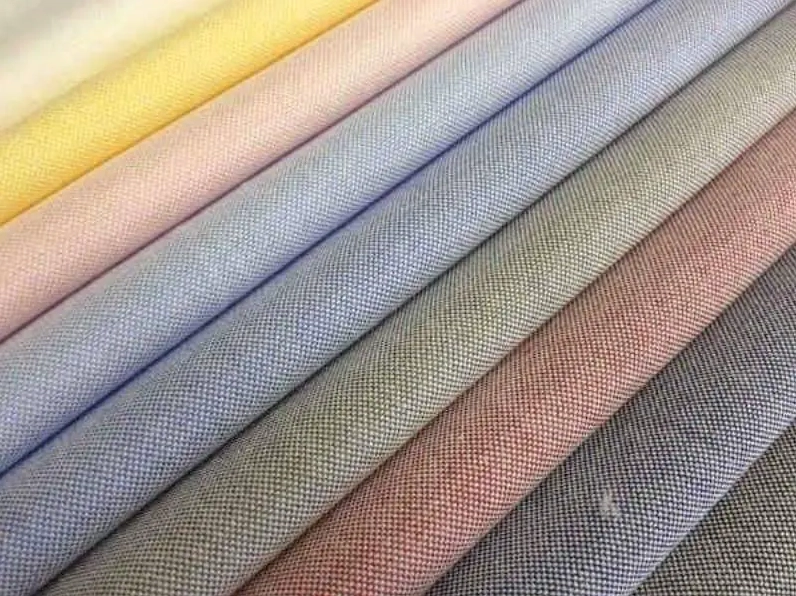 Cận cảnh bề mặt vải Oxford