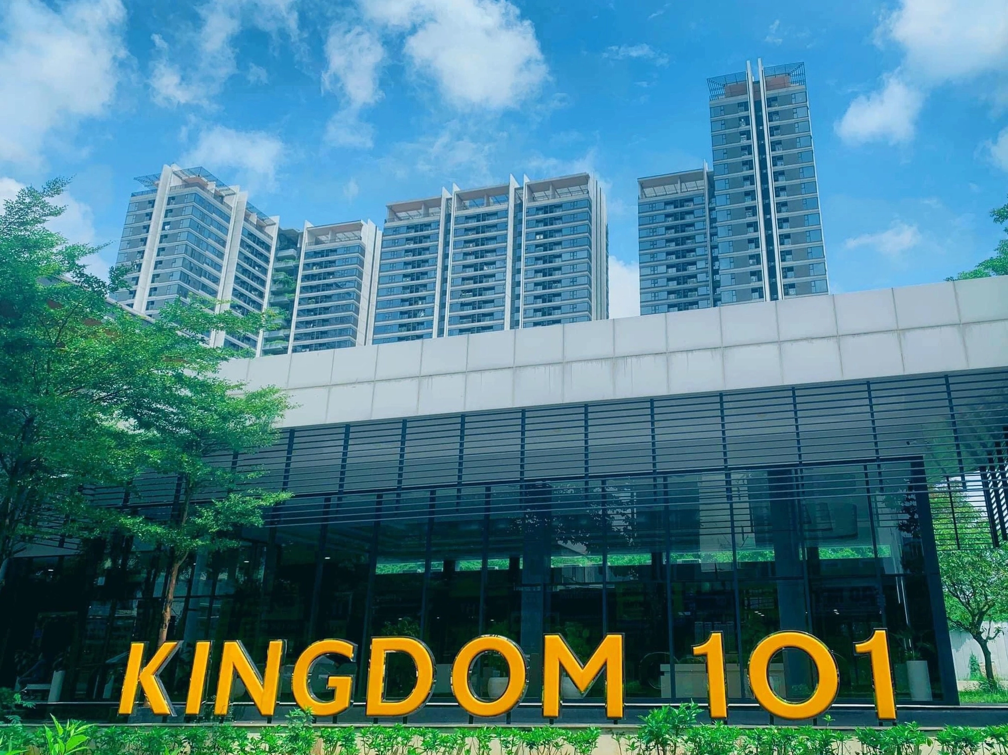 Căn hộ Kingdom 101 nhìn từ trên cao
