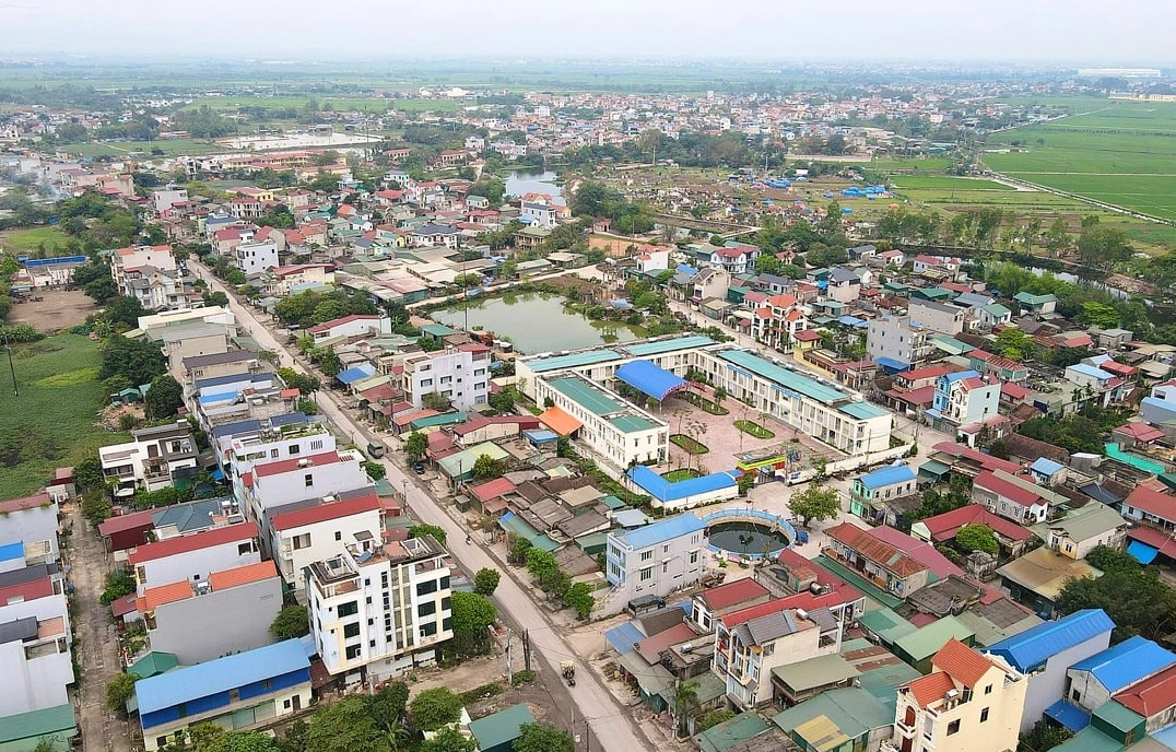 Cảnh quan sông nước tại Ứng Hòa