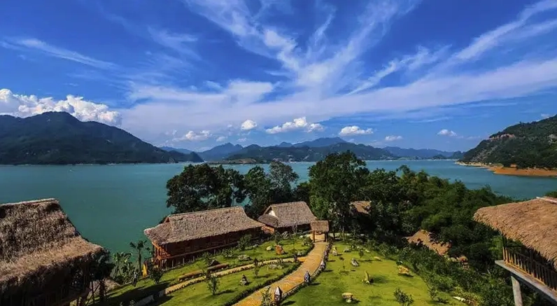 Cảnh quan thiên nhiên tươi đẹp tại Hòa Bình