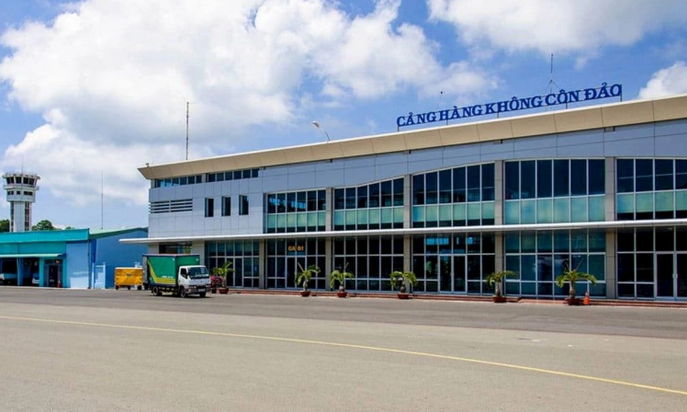 Cảnh quan thiên nhiên tuyệt đẹp tại Côn Đảo nhìn từ máy bay