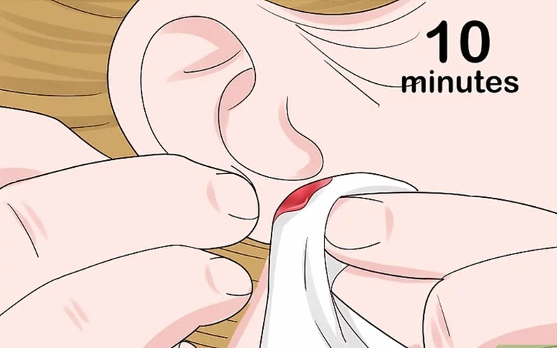 Cấu tạo bông tai chốt bấm