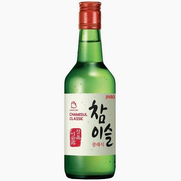Chai rượu Jinro Chamisul Classic