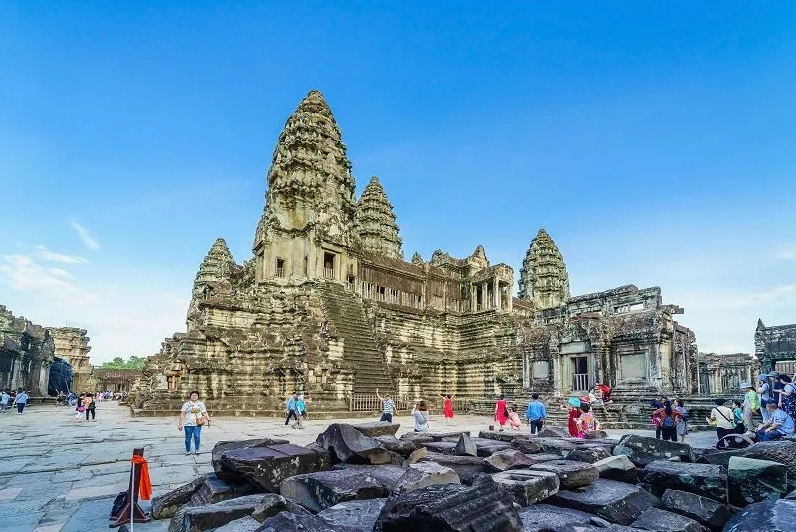 Chi tiết kiến trúc tinh xảo của Angkor Wat