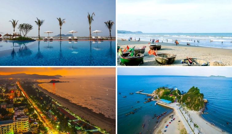 Chợ hải sản Cửa Lò nhộn nhịp
