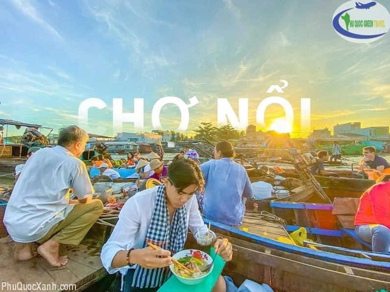 Chợ Nổi Cái Răng - Cần Thơ
