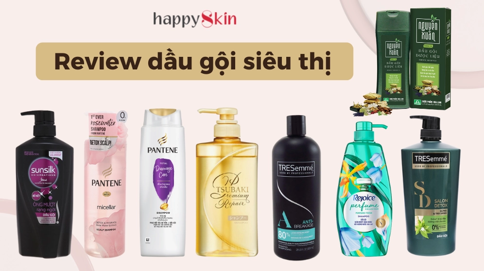 Chọn dầu gội phù hợp với tóc nữ