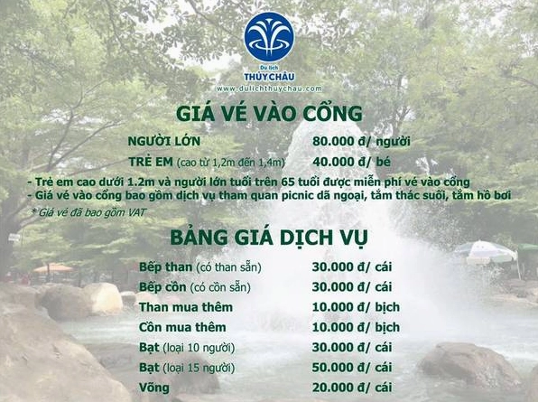 Gia đình vui chơi tại Khu Du Lịch Thủy Châu