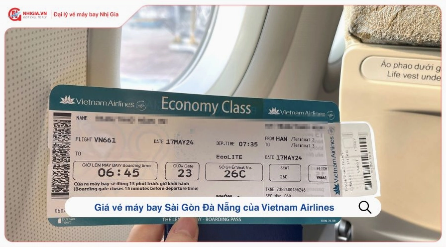 Giao diện đặt vé máy bay trực tuyến