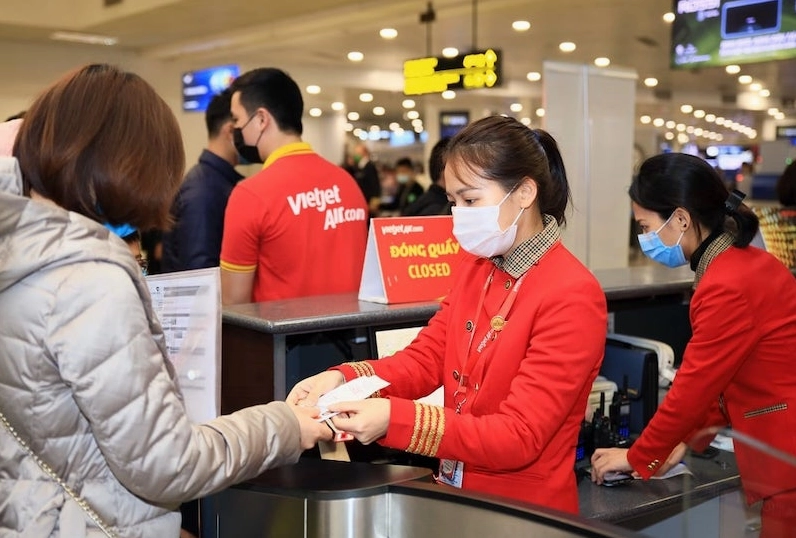 Giao diện quản lý đặt chỗ của hãng hàng không