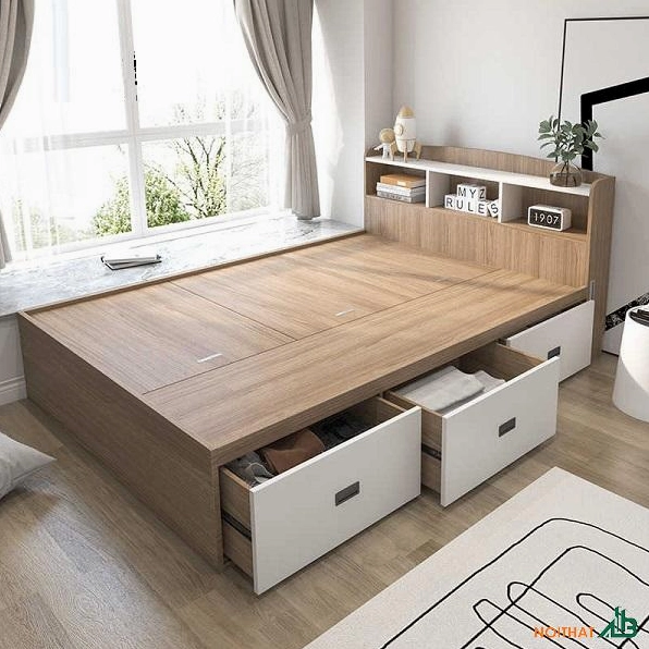 Giường ngủ cao cấp kích thước 1m4