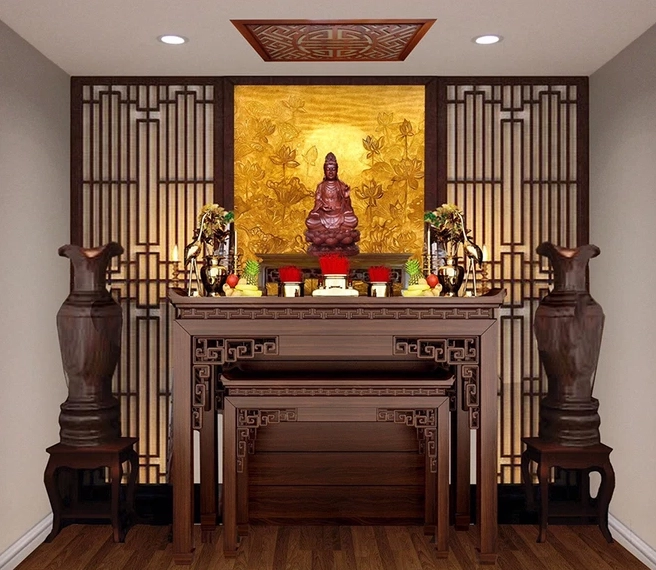 Hình ảnh bàn thờ Thần Tài, Thổ Địa