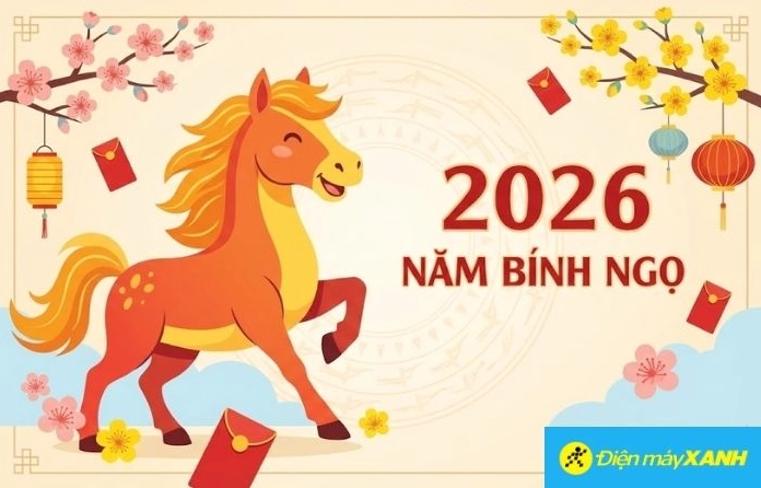 Hình ảnh con Ngựa tượng trưng cho năm 2026