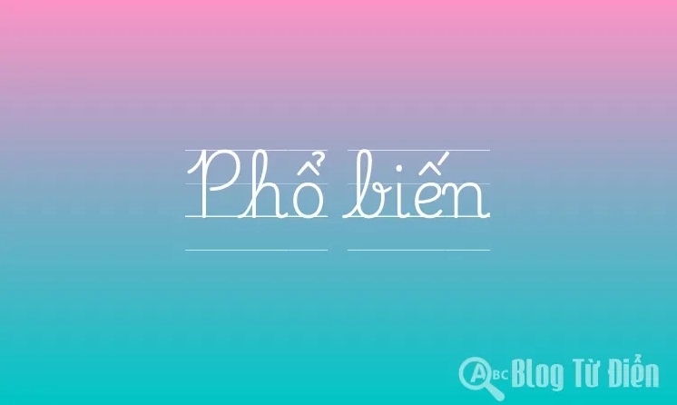 Hình ảnh minh họa khái niệm phổ biến