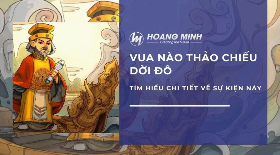 Hình ảnh minh họa về chiếu dời đô