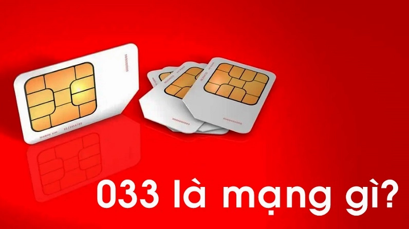 Hình ảnh minh họa về SIM đầu số 033 của Viettel