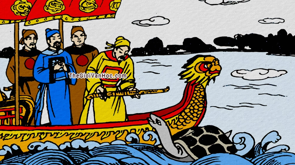 Hình ảnh Rùa Vàng đòi gươm