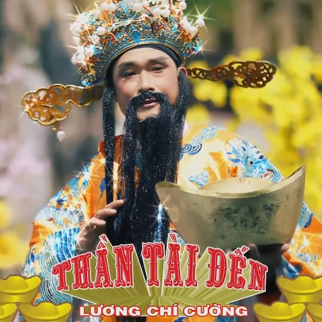 Hình ảnh tượng Thần Tài với nụ cười phúc hậu và bộ râu dài