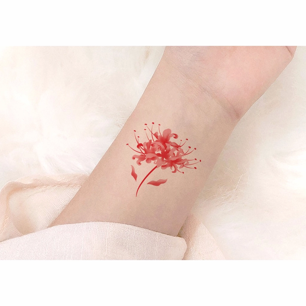 Hình xăm bỉ ngạn mini ở vị trí xương quai xanh