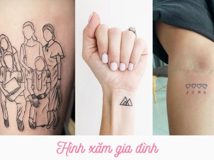 Hình xăm gia đình ý nghĩa