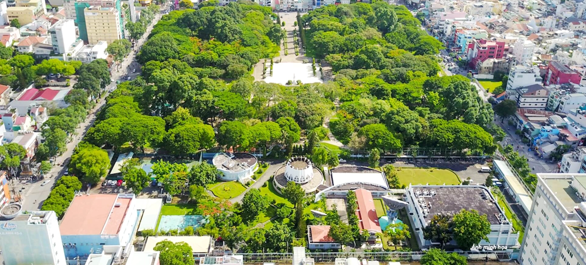 Hoạt động vui chơi tại Công viên Lê Văn Tám
